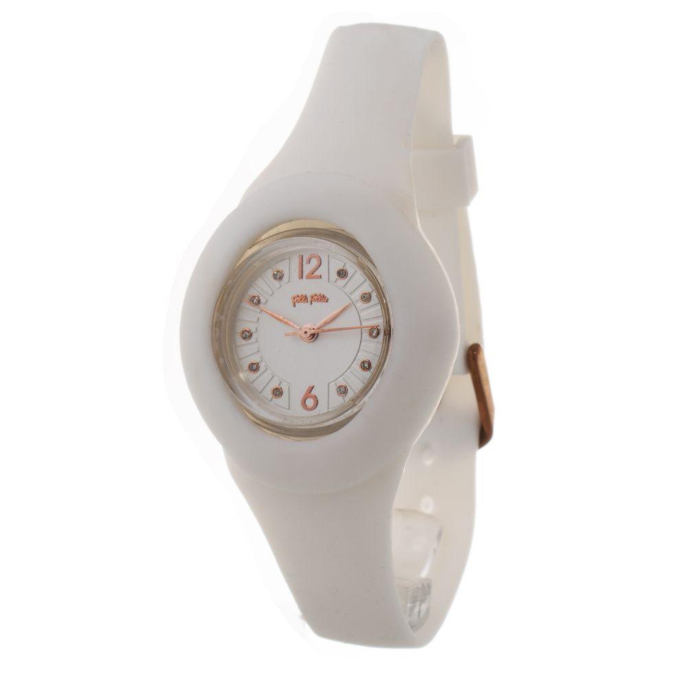 Folli Follie White Silicone Watch - Arichezz.store