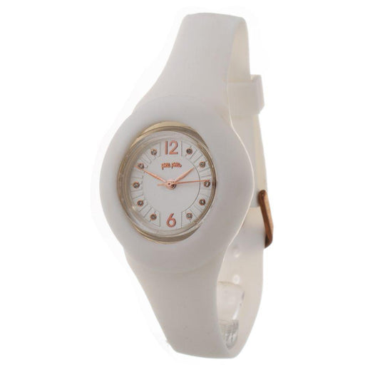 Folli Follie White Silicone Watch - Arichezz.store