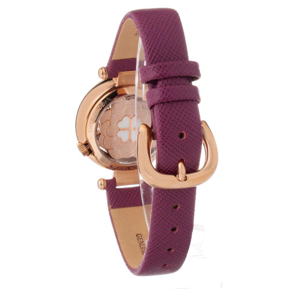 Folli Follie Purple Leather Watch - Arichezz.store