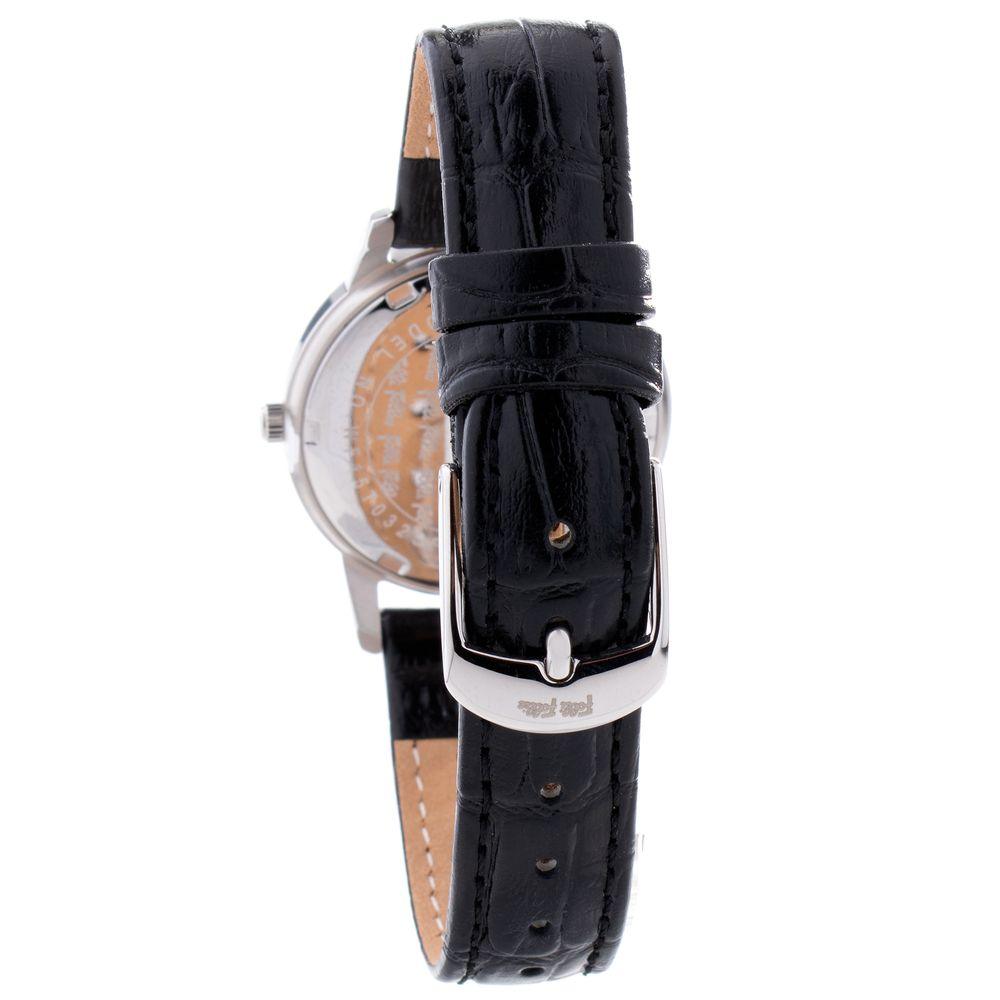 Folli Follie Black Leather Watch - Arichezz.store