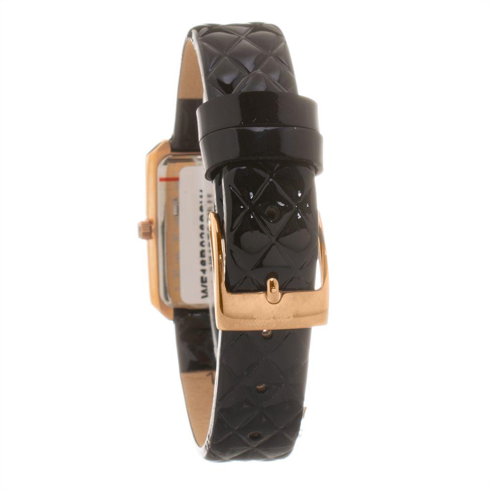 Folli Follie Black Leather Watch - Arichezz.store