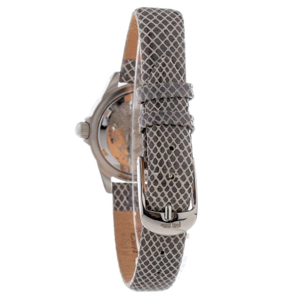 Folli Follie Gray Leather Watch - Arichezz.store