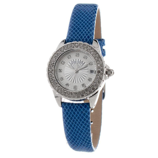 Folli Follie Blue Leather Watch - Arichezz.store