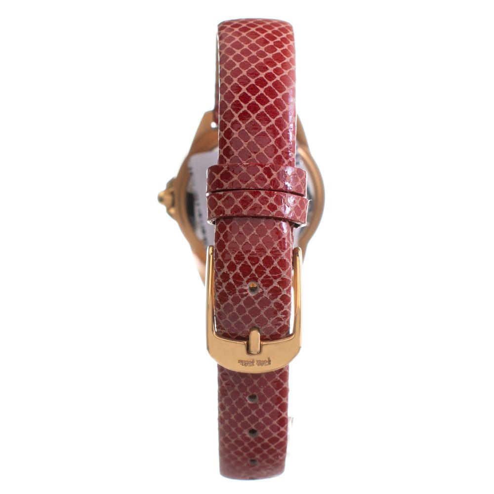 Folli Follie Red Leather Watch - Arichezz.store