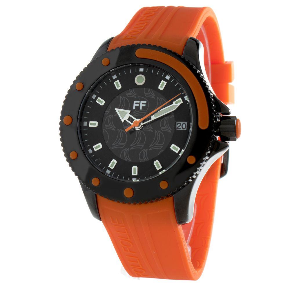 Folli Follie Orange Plastic Watch - Arichezz.store