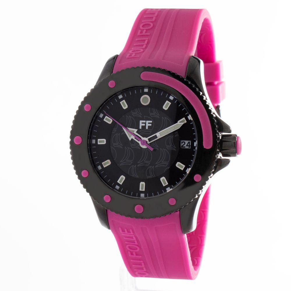 Folli Follie Purple Plastic Watch - Arichezz.store