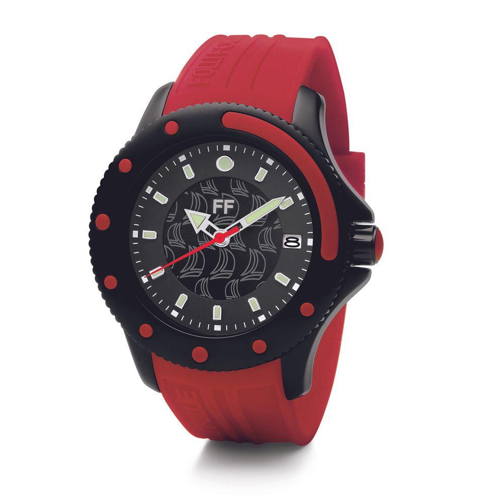 Folli Follie Red Silicone Watch - Arichezz.store