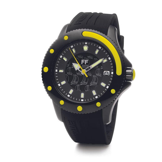 Folli Follie Black Silicone Watch - Arichezz.store