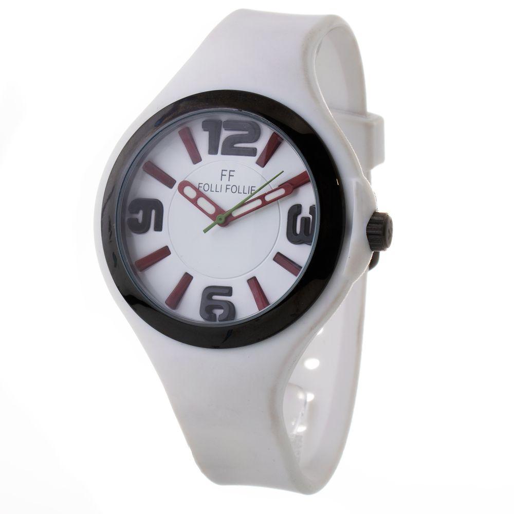 Folli Follie White Silicone Watch - Arichezz.store