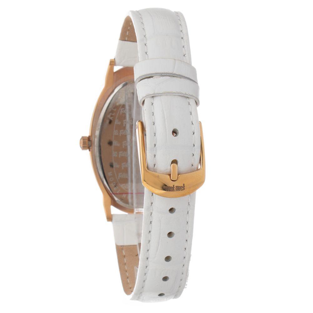 Folli Follie White Leather Watch - Arichezz.store