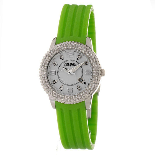 Folli Follie Green Silicone Watch - Arichezz.store