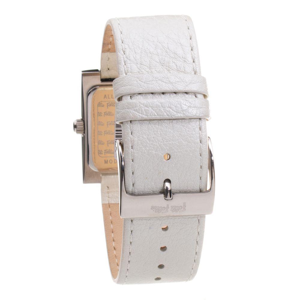 Folli Follie Gray Leather Watch - Arichezz.store