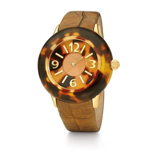 Folli Follie Brown Leather Watch - Arichezz.store