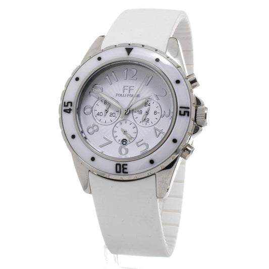 Folli Follie White Silicone Watch - Arichezz.store