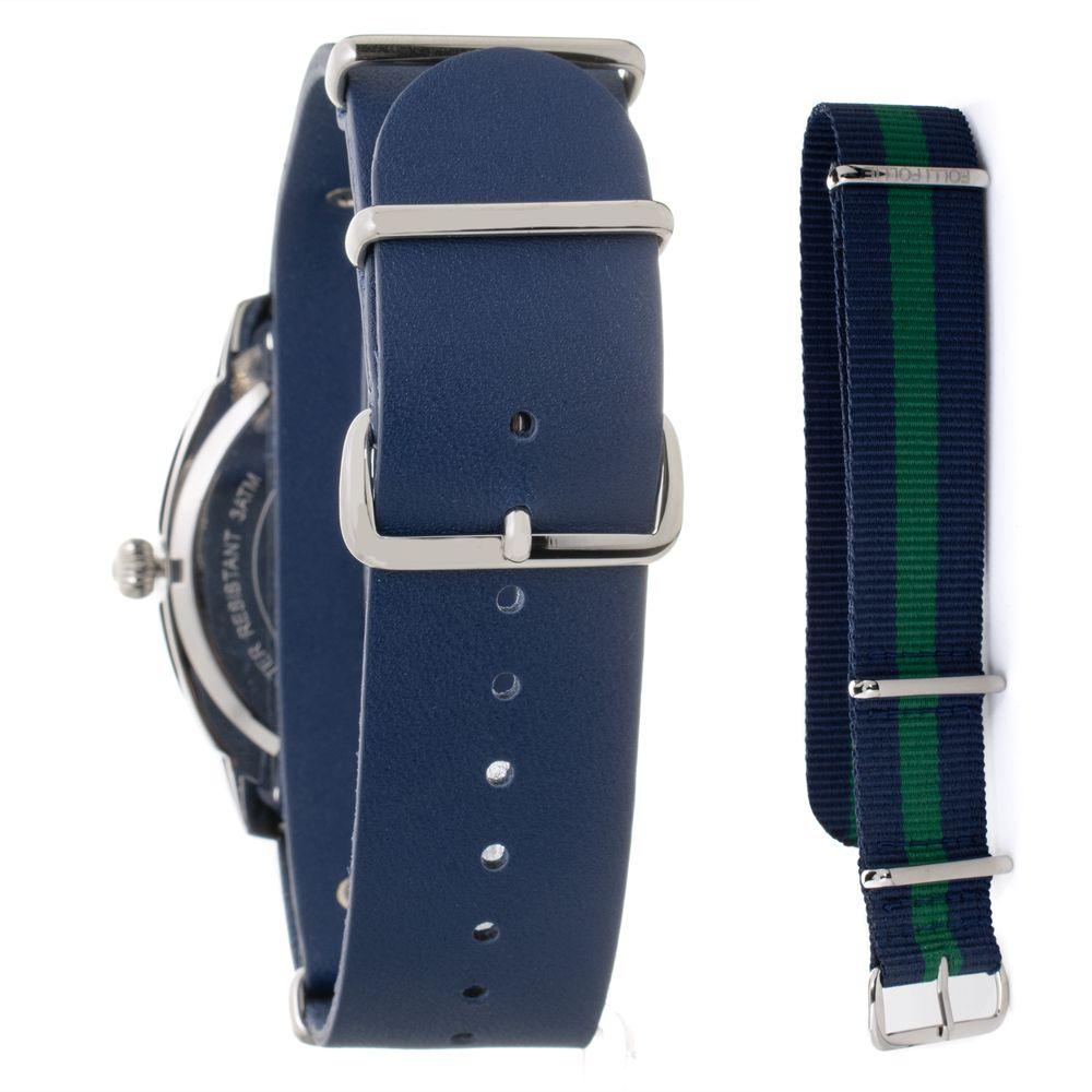 Folli Follie Blue Leather Watch - Arichezz.store