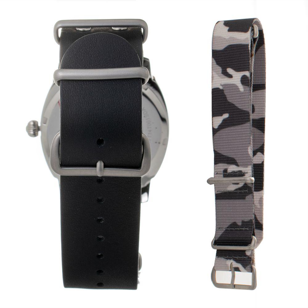 Folli Follie Black Leather Watch - Arichezz.store