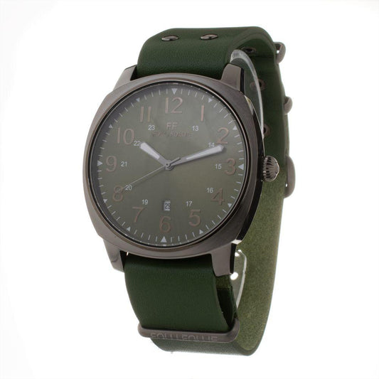 Folli Follie Green Leather Watch - Arichezz.store