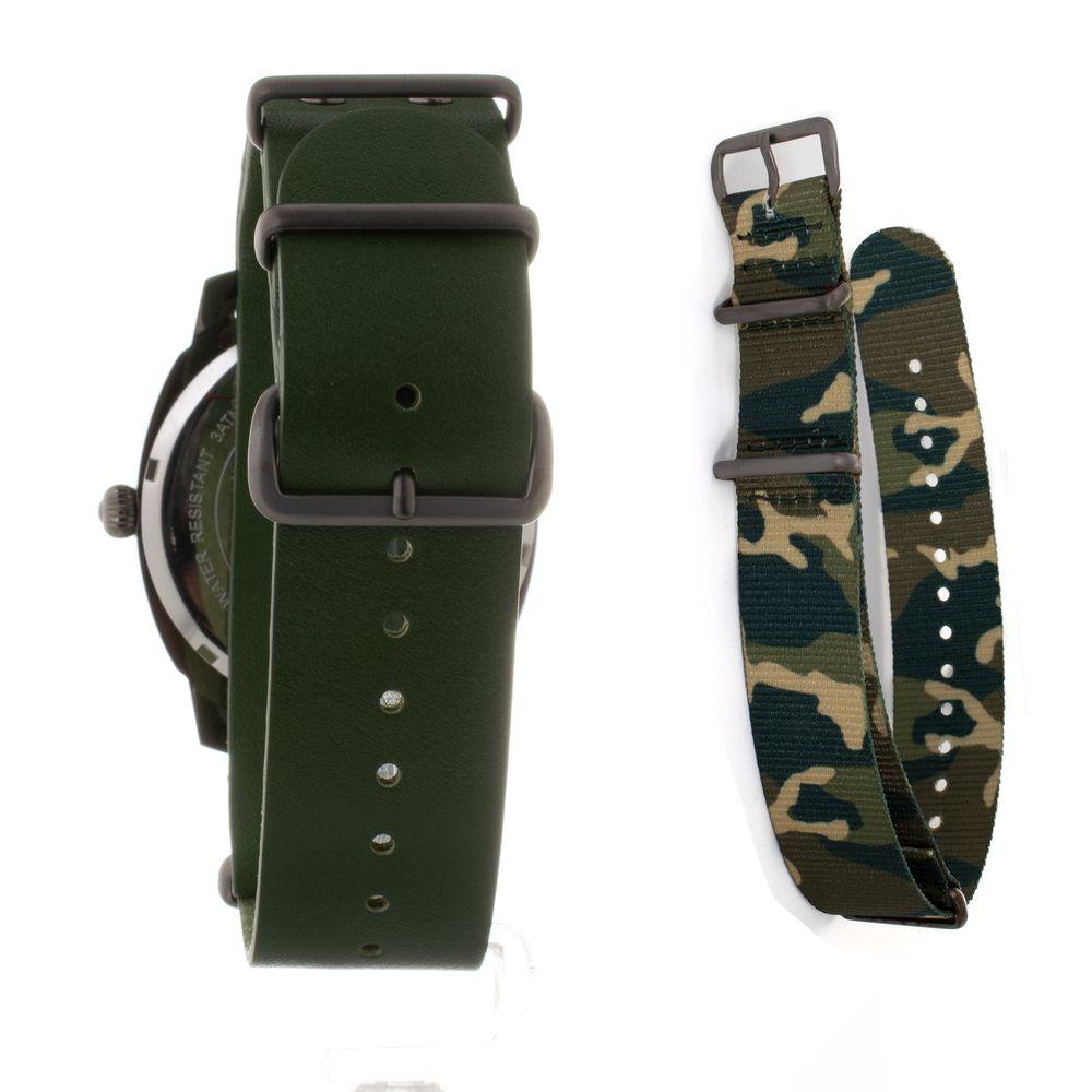 Folli Follie Green Leather Watch - Arichezz.store