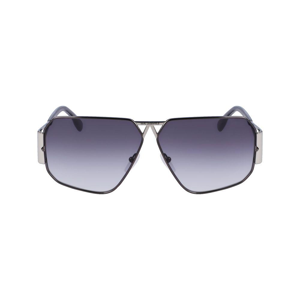 Karl Lagerfeld Gray Metal Sunglasses