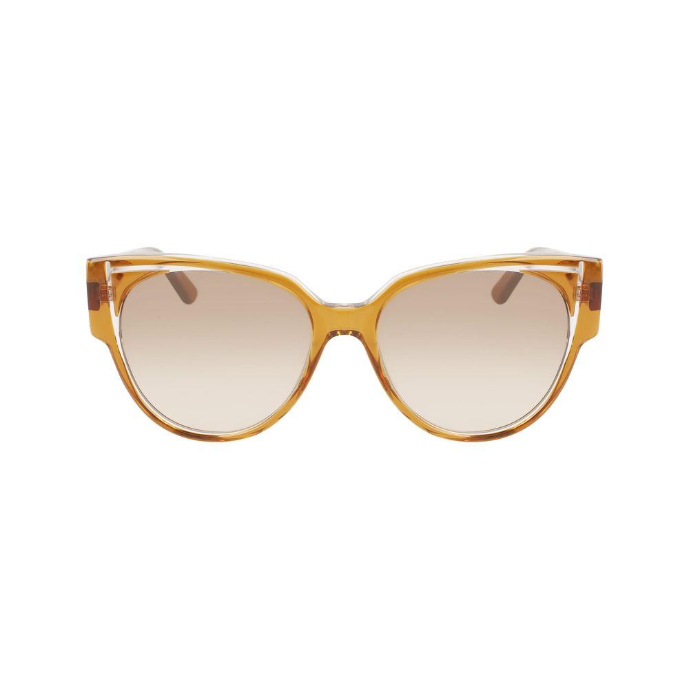 Karl Lagerfeld Brown Acetate Sunglasses