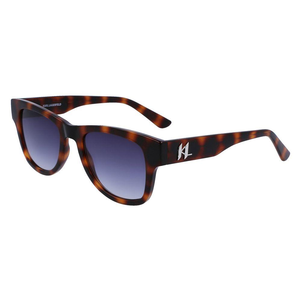 Karl Lagerfeld Brown Injected Sunglasses - Arichezz.store