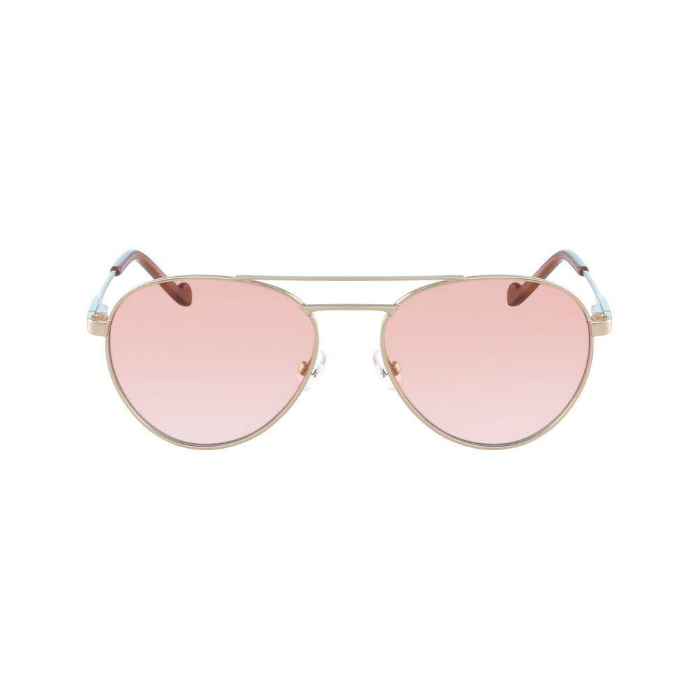 Liu Jo Gold Metal Sunglasses - Arichezz.store