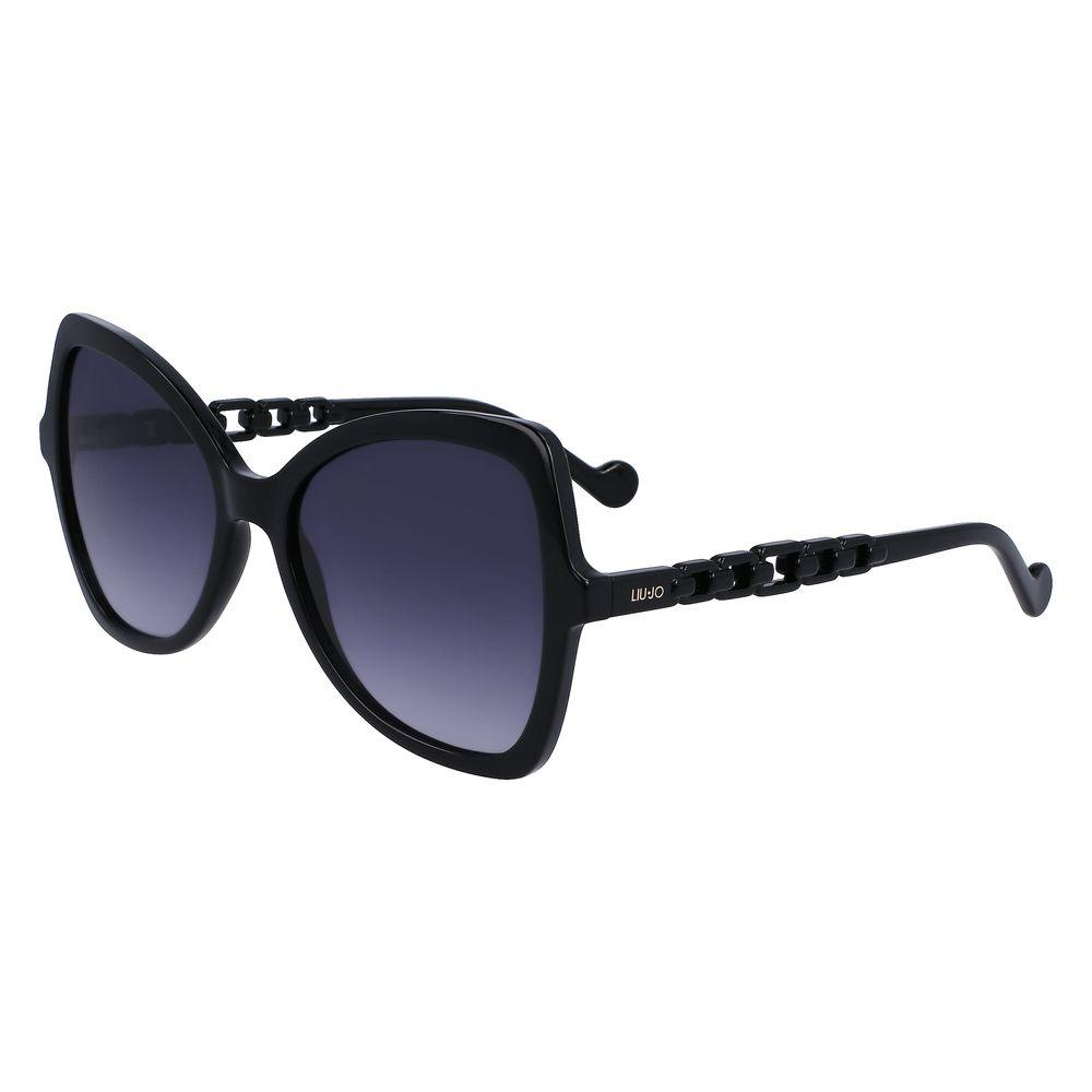 Liu Jo Black Bio Injected Sunglasses - Arichezz.store