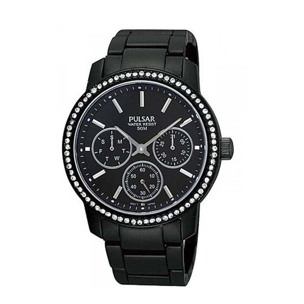 Pulsar Black Aluminium Watch - Arichezz.store