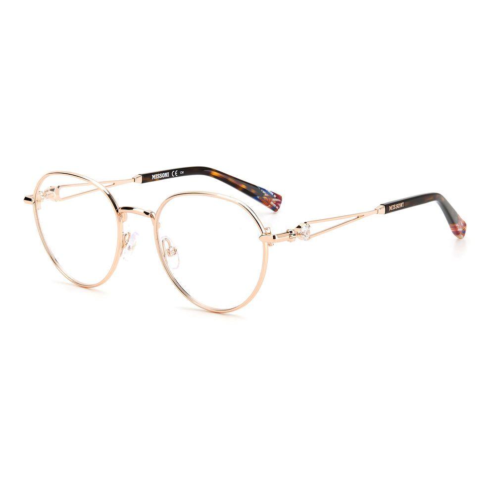 Missoni Gold Metal Frames Watch