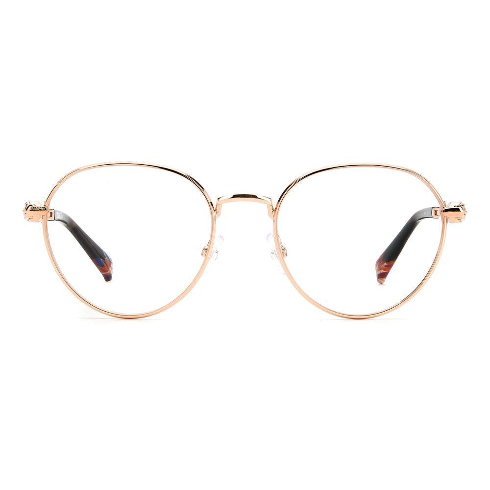 Missoni Gold Metal Frames Watch