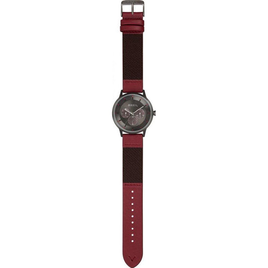 Breil Red Fabric Watch - Arichezz.store