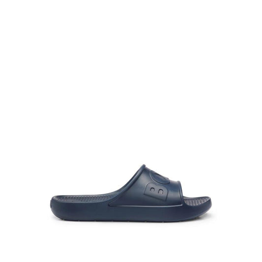 Hugo Boss Blue Rubber Sandal - Arichezz.store