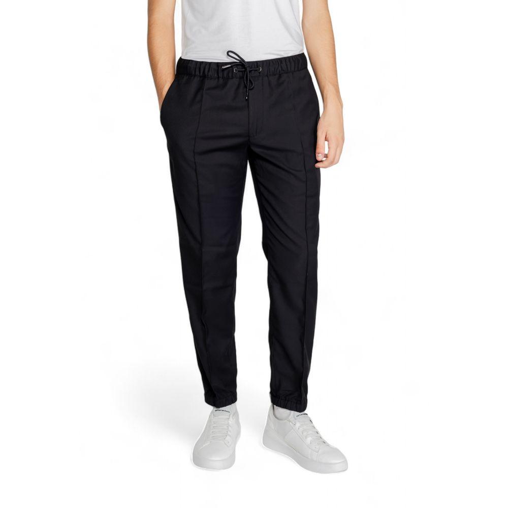 Armani Exchange Black Polyester Jeans & Pant - Arichezz.store