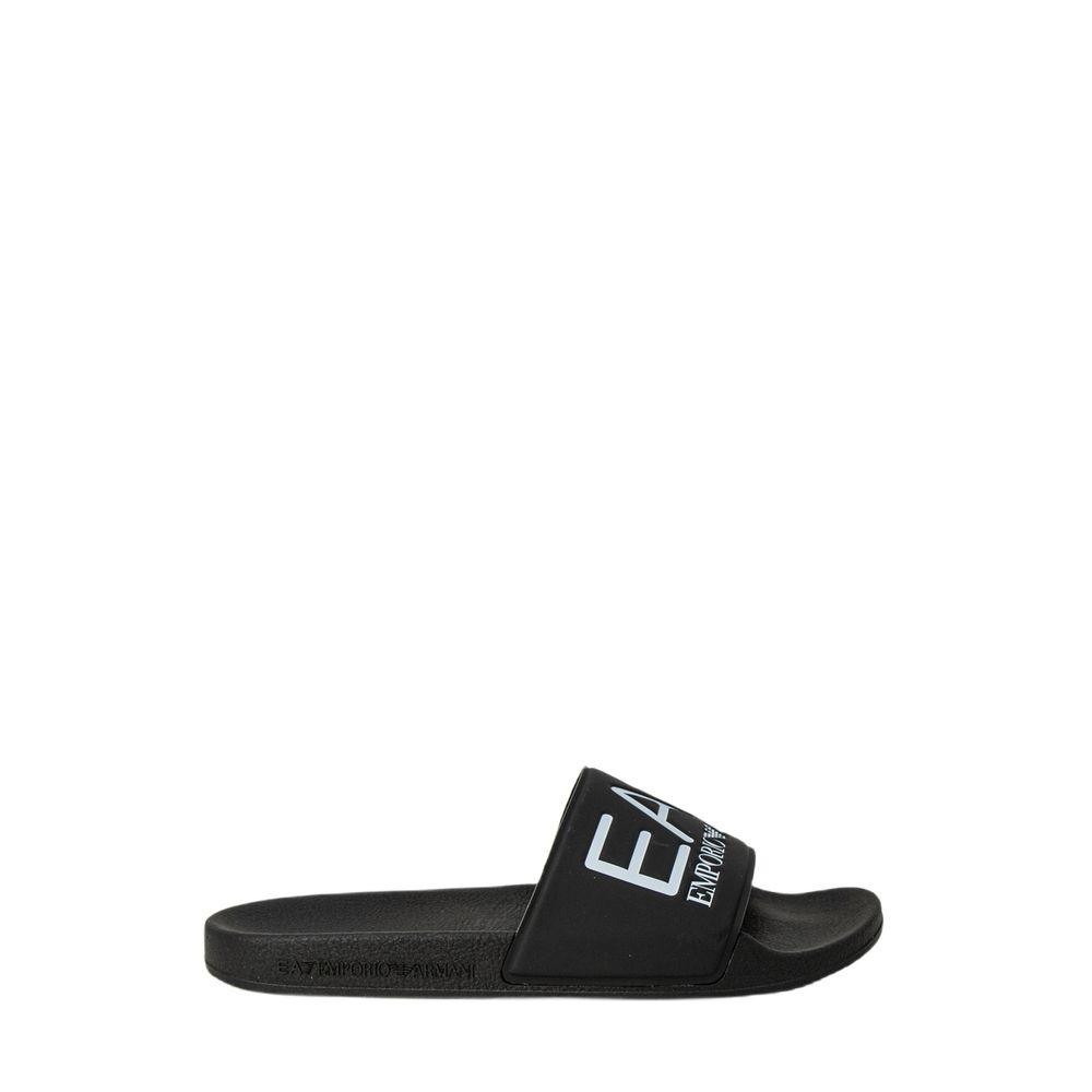 EA7 Emporio Armani Black Polyethylene Sandal - Arichezz.store