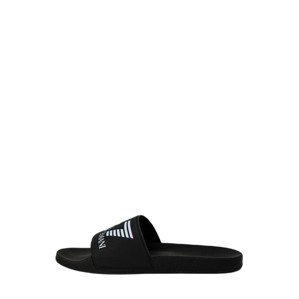 EA7 Emporio Armani Black Polyethylene Sandal - Arichezz.store