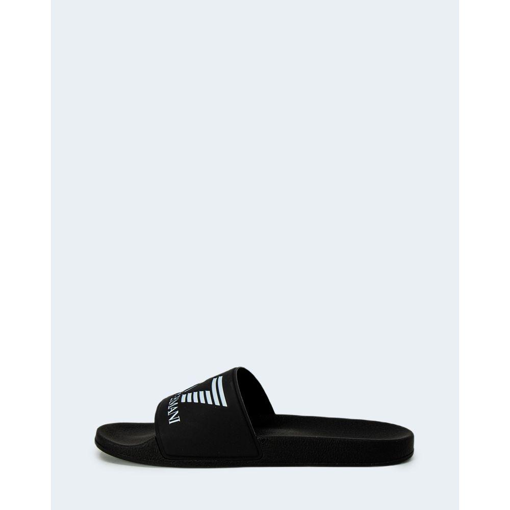 EA7 Emporio Armani Black Polyethylene Sandal - Arichezz.store