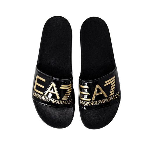 EA7 Emporio Armani Gold Polyethylene Sandal - Arichezz.store