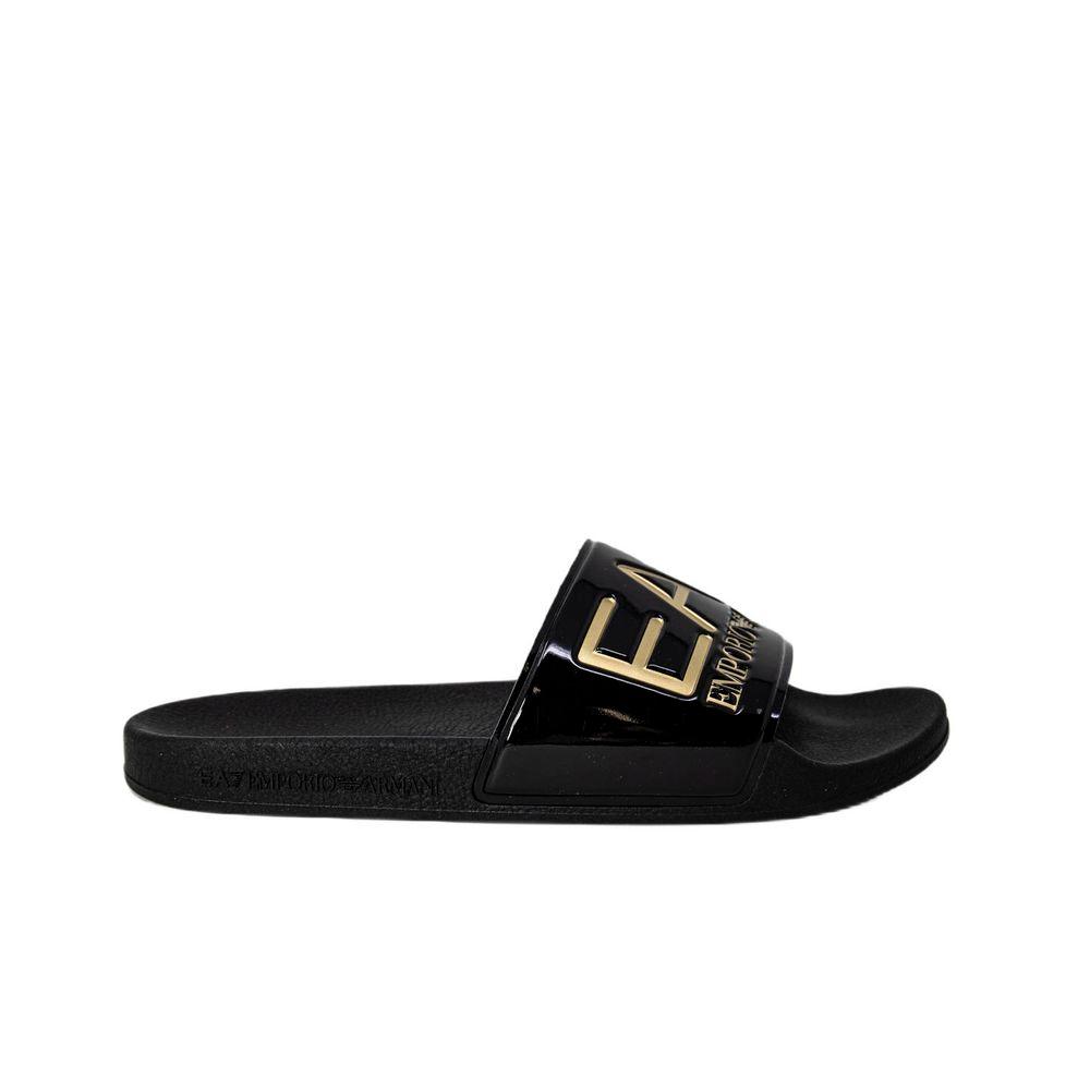 EA7 Emporio Armani Gold Polyethylene Sandal - Arichezz.store