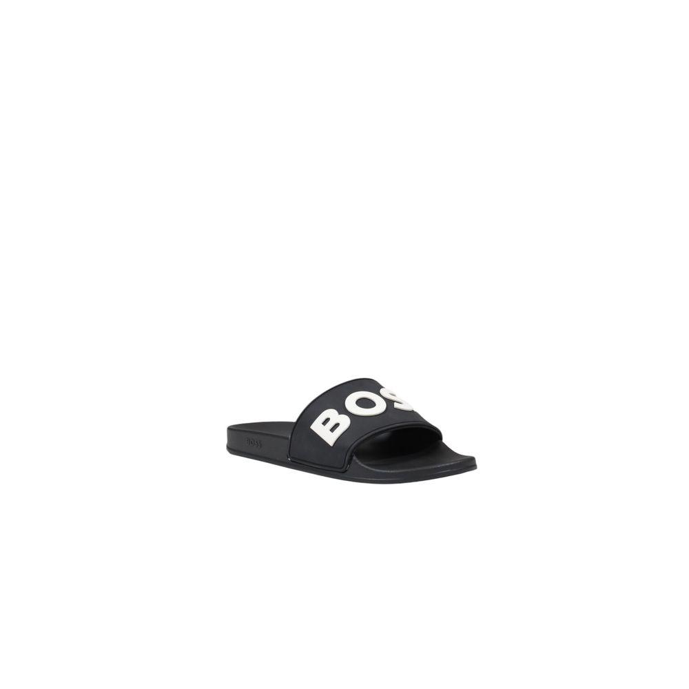 Hugo Boss Black Polyethylene Sandal - Arichezz.store