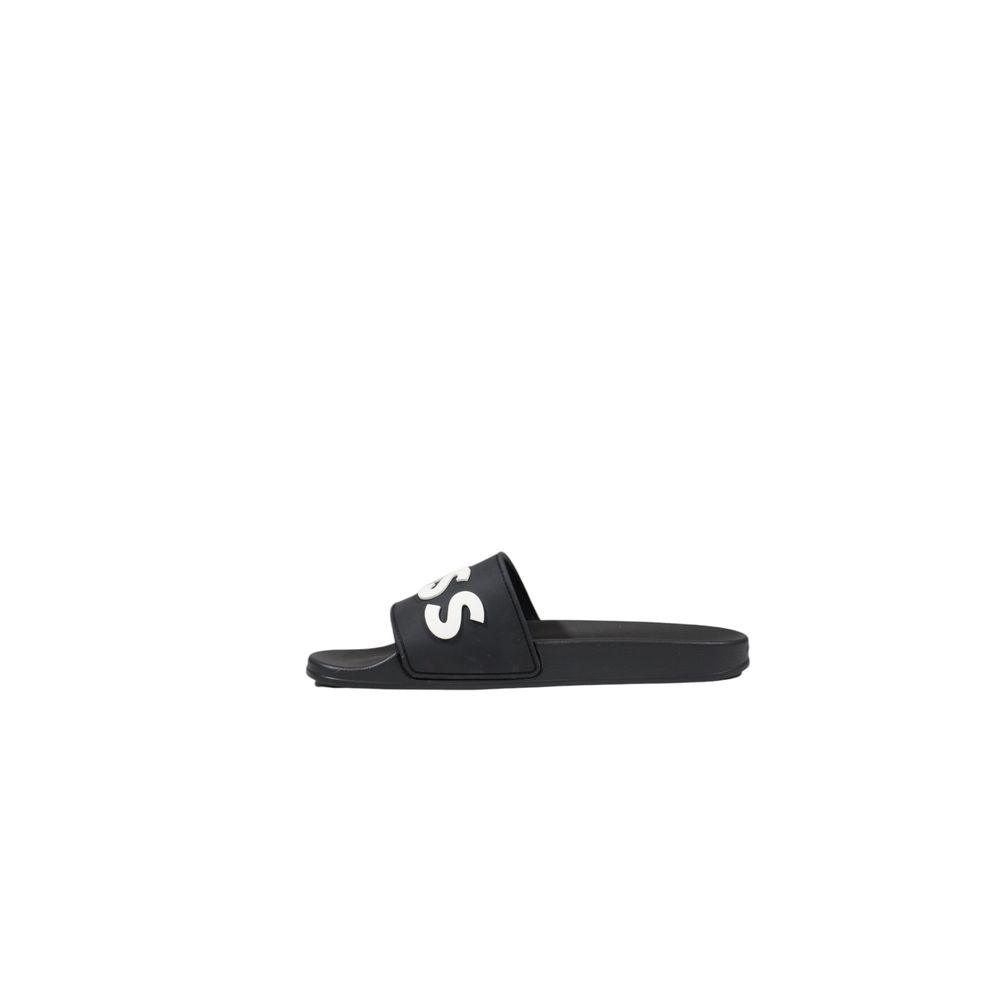 Hugo Boss Black Polyethylene Sandal - Arichezz.store