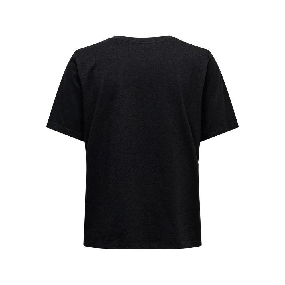 Only Black Cotton Tops & T-Shirt