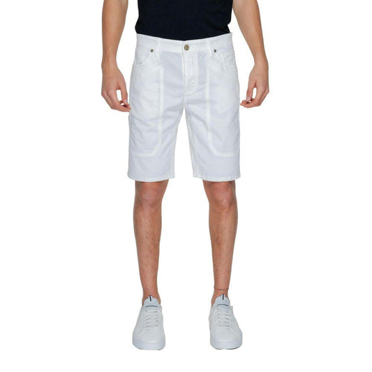 Jeckerson White Cotton Short - Arichezz.store