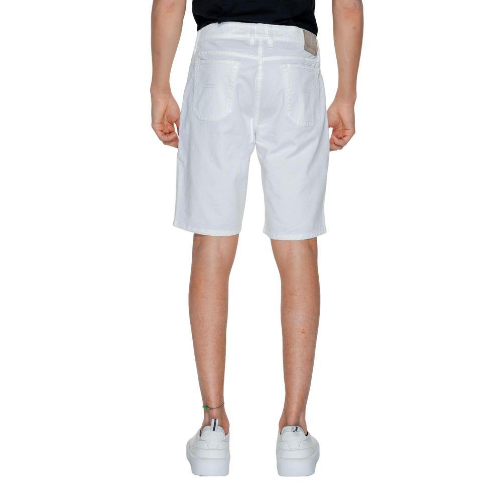 Jeckerson White Cotton Short - Arichezz.store