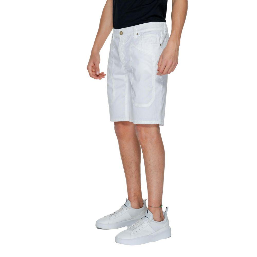 Jeckerson White Cotton Short - Arichezz.store