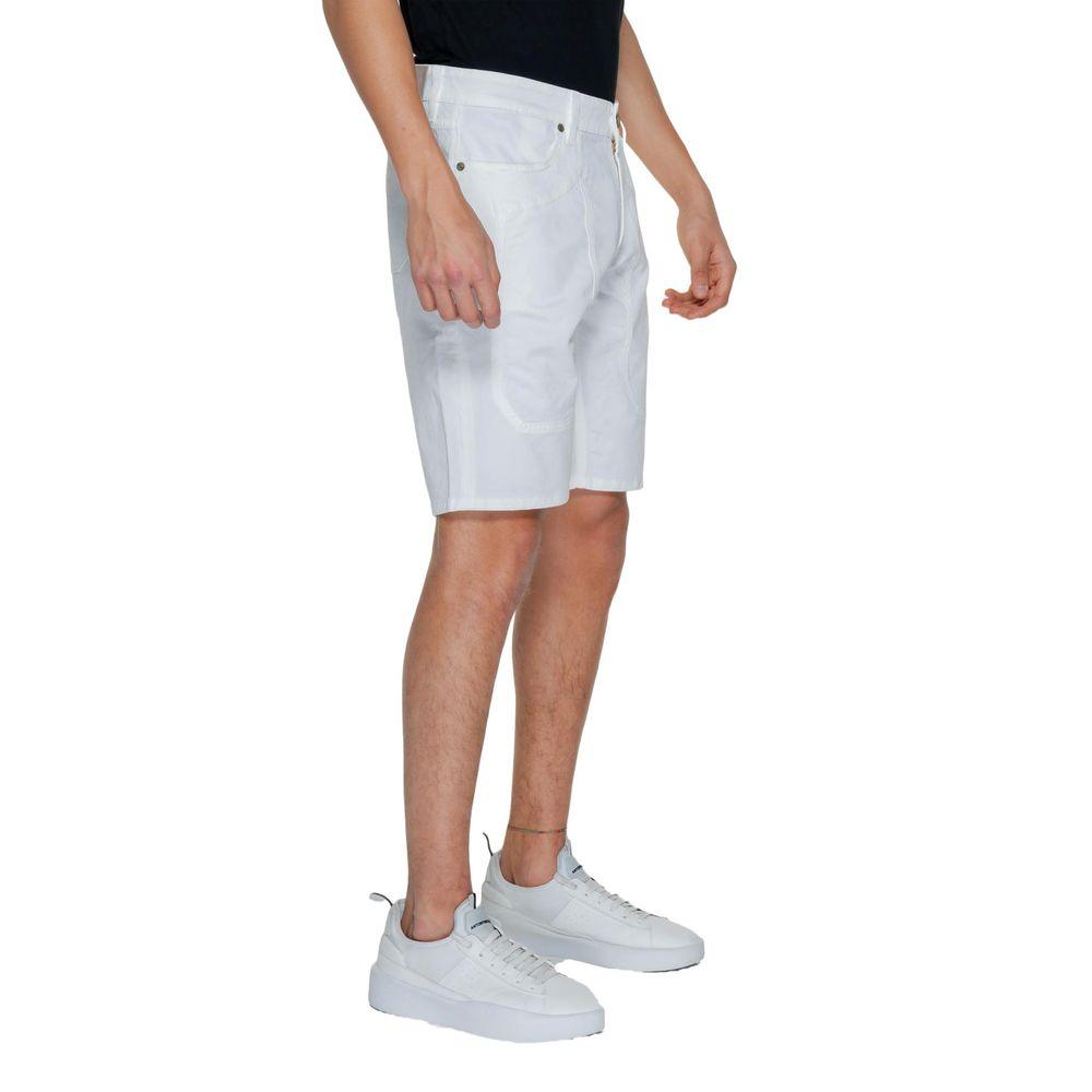 Jeckerson White Cotton Short - Arichezz.store