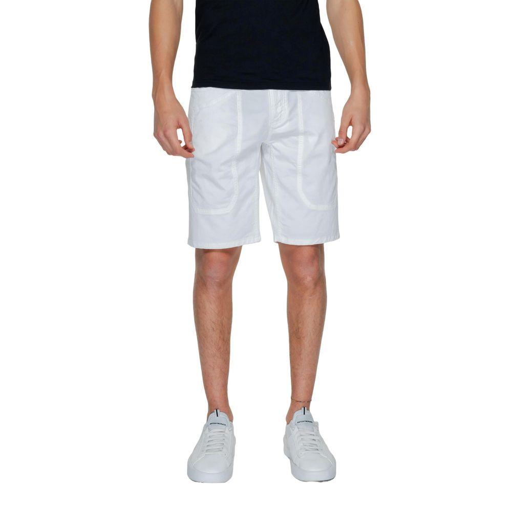 Jeckerson White Cotton Short - Arichezz.store