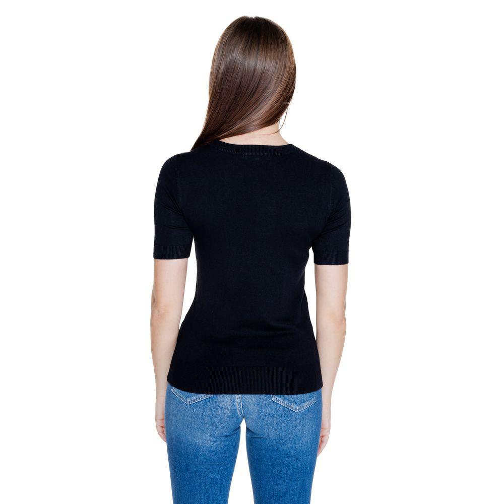 Guess Black Viscose Tops & T-Shirt - Arichezz.store