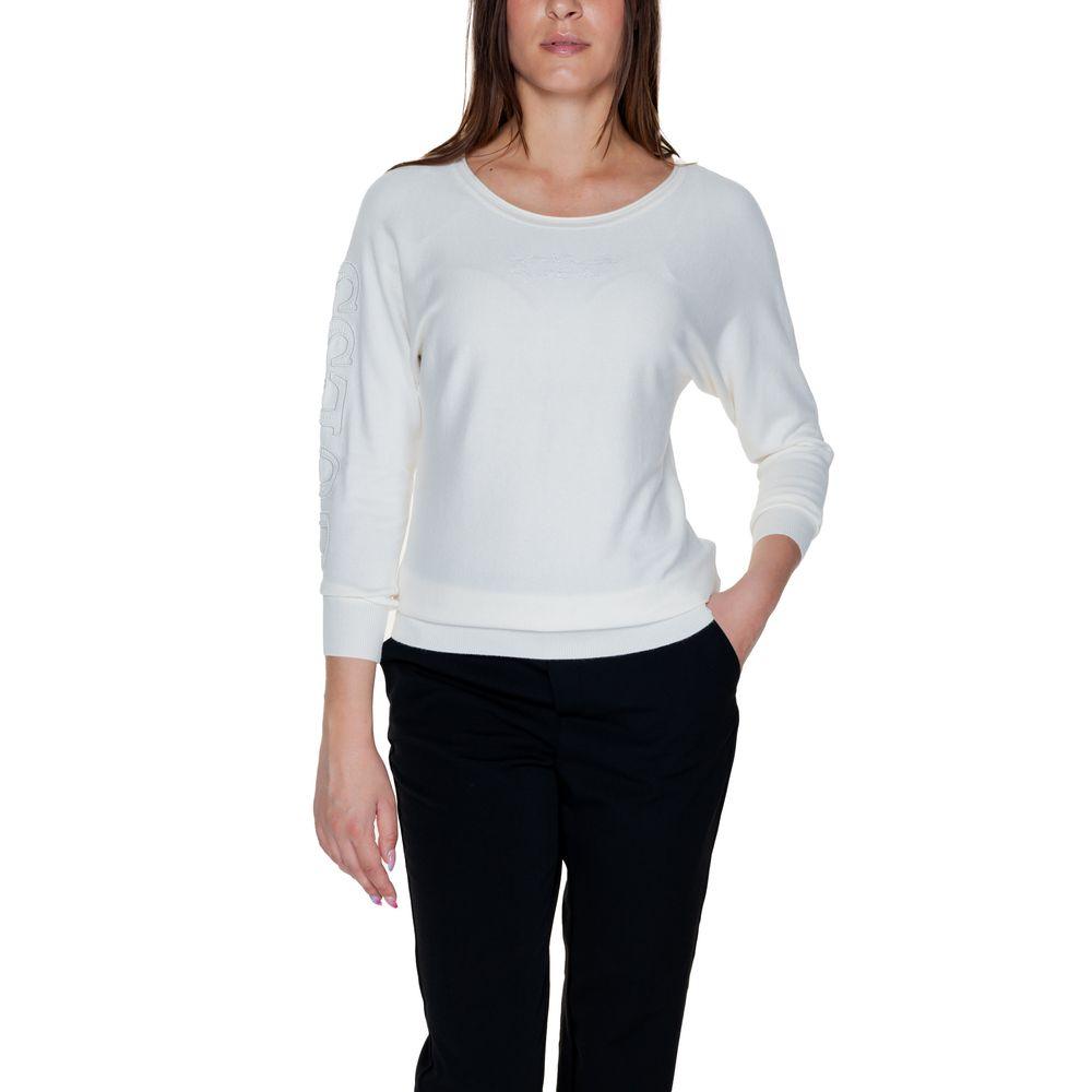 Guess White Viscose Tops & T-Shirt - Arichezz.store