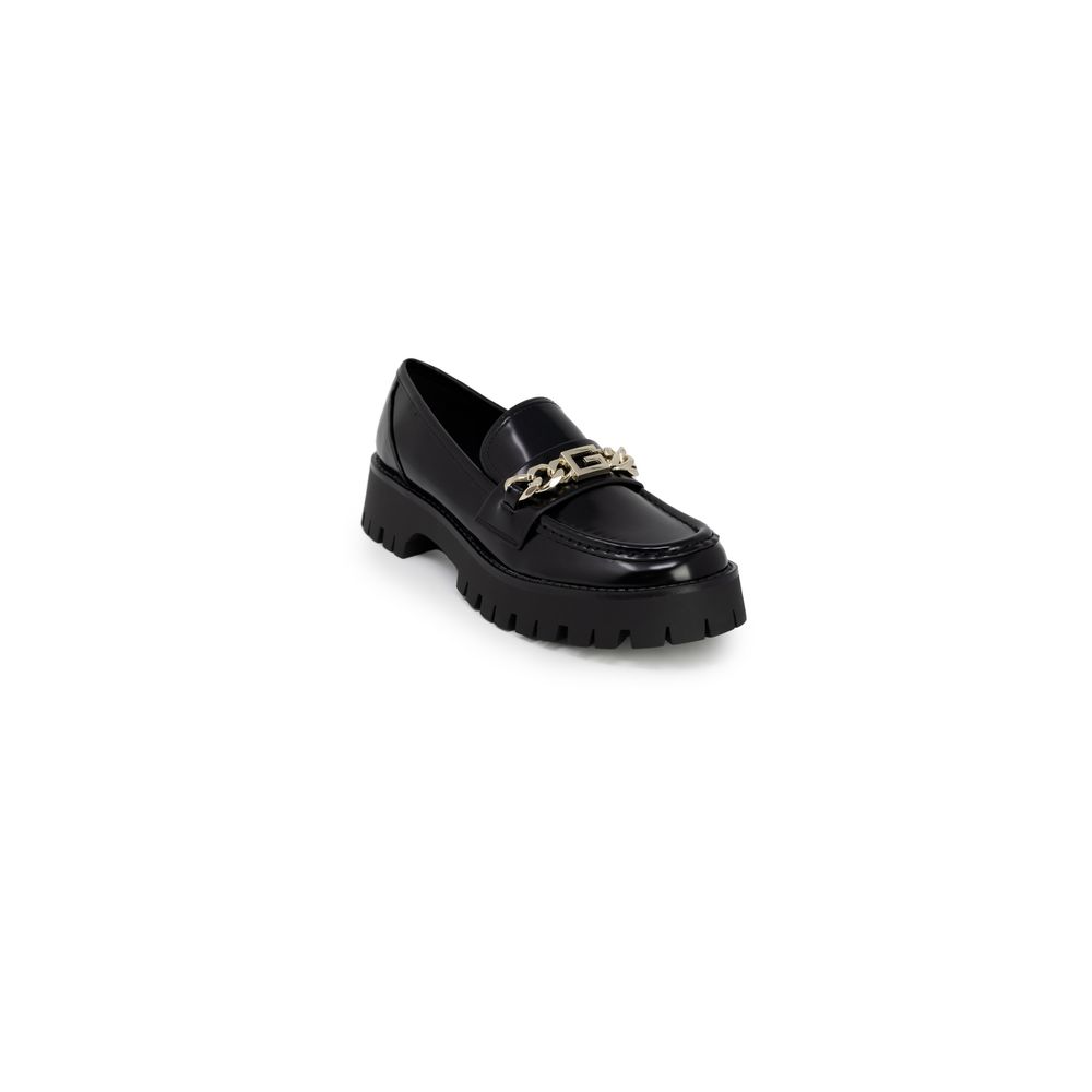 Guess Black Polyethylene Flat Shoe - Arichezz.store