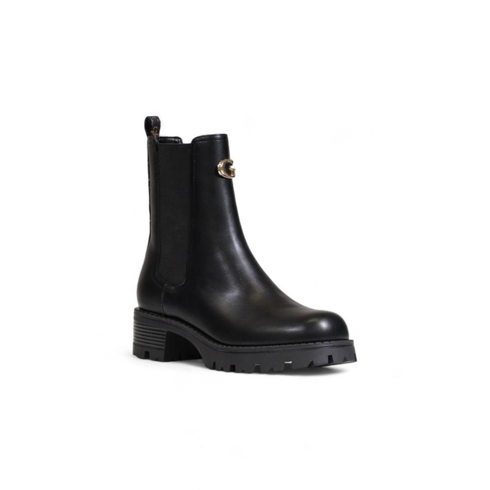 Guess Black Polyethylene Boot - Arichezz.store